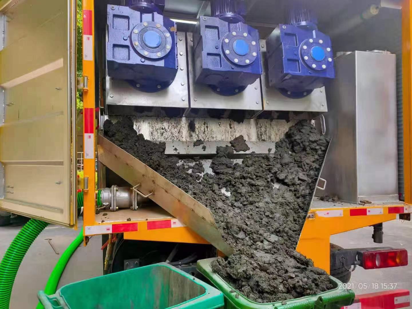 坡头化粪池清掏城市维护站-泥浆净化干湿分离处理